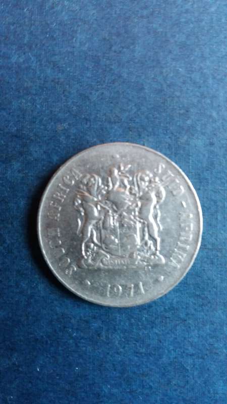South Africa 1971 50 cent