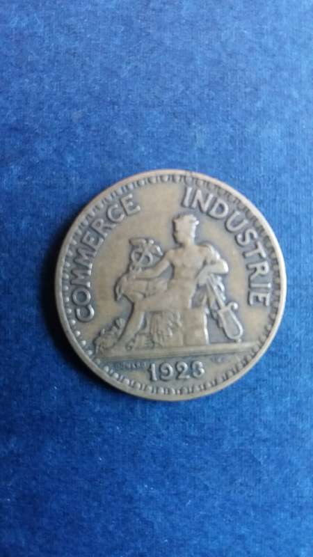 France Commerce Industrie 1923 2 Francs