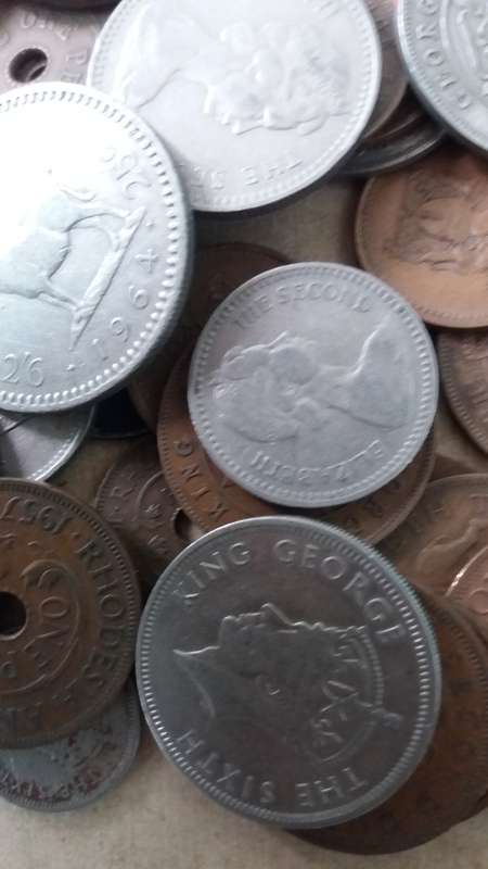 Rhodesia Mix - lot 100 coins