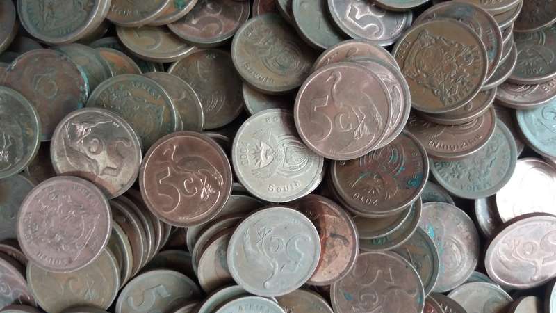 South Africa 1kg 3rd Decimal 5 cents