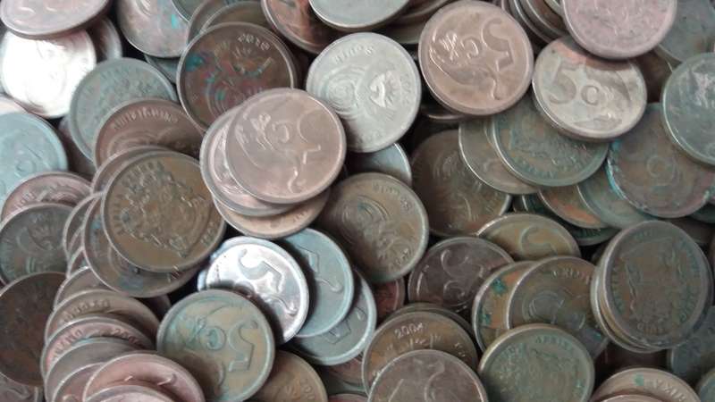 South Africa 1kg 3rd Decimal 5 cents