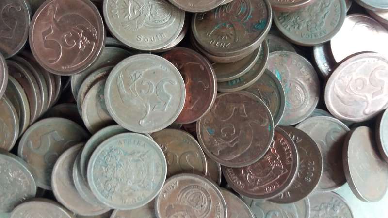 South Africa 1kg 3rd Decimal 5 cents