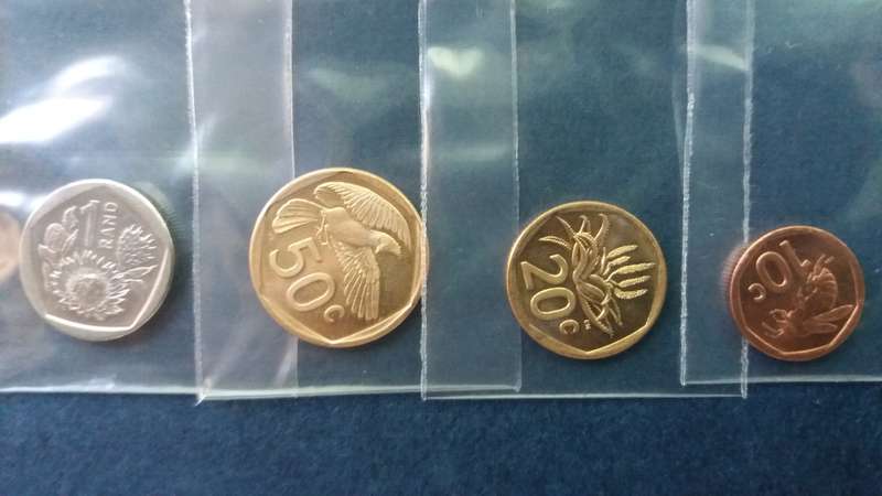 South Africa 2024 R1 , 50c , 20c & 10c *Condition AU/UNC* 4th Decimal Series