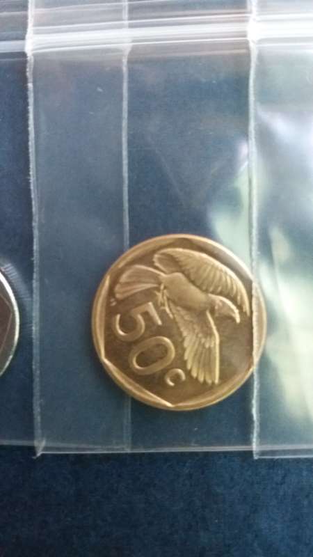 South Africa 2024 R1 , 50c , 20c & 10c *Condition AU/UNC* 4th Decimal Series