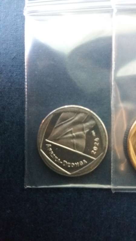 South Africa 2024 R1 , 50c , 20c & 10c *Condition AU/UNC* 4th Decimal Series