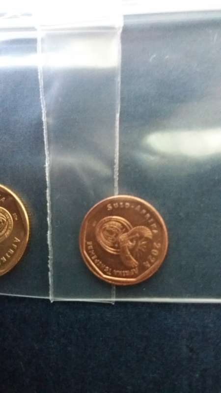 South Africa 2024 R1 , 50c , 20c & 10c *Condition AU/UNC* 4th Decimal Series