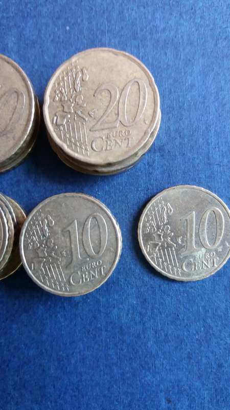 Lot of  Euro coins - 28 coins *7 euro 30 cent  R140,74