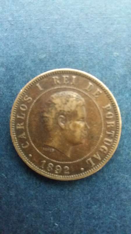 Portugal 1892 20 Reis * King Carlos 1st*