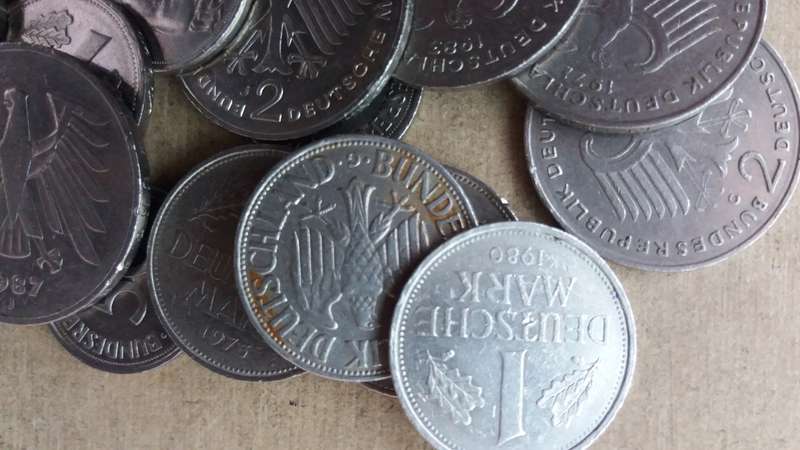 Lot of Deutsche Mark - 19 coins * 31 Deutsche Mark  R306*