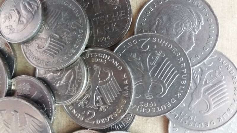 Lot of Deutsche Mark - 19 coins * 31 Deutsche Mark  R306*