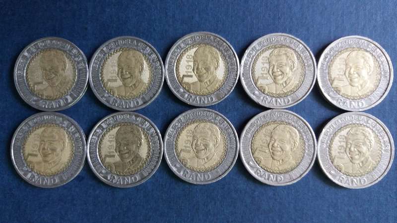South Africa 2018 R5 - Nelson Mandela Centenary * 10 x coins*