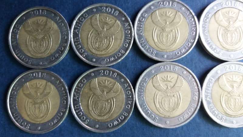 South Africa 2018 R5 - Nelson Mandela Centenary * 10 x coins*