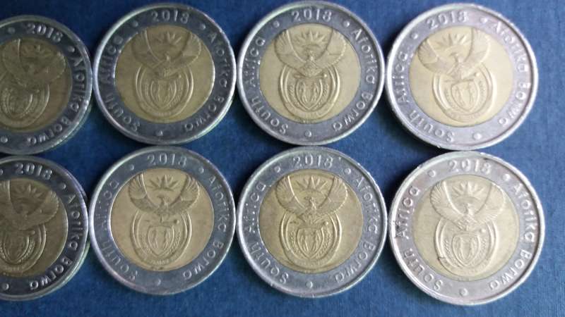 South Africa 2018 R5 - Nelson Mandela Centenary * 10 x coins*