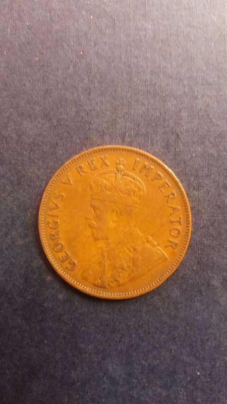 South Africa 1935 1 Penny * King George V - Mintage 2 295 191*