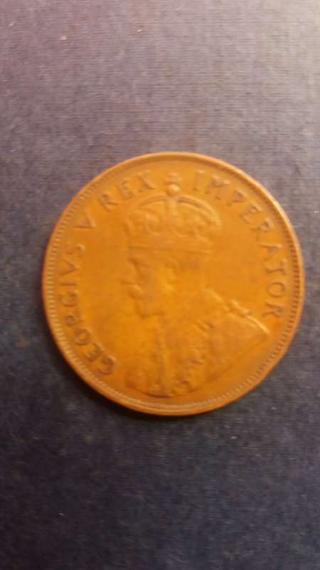 South Africa 1935 1 Penny * King George V - Mintage 2 295 191*
