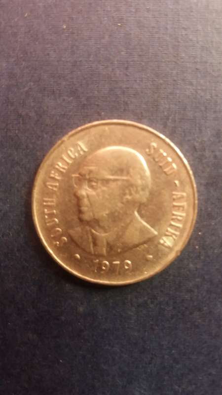 South Africa 1979 50 cents * N.J Diedericks - Mintage 5 021 000*
