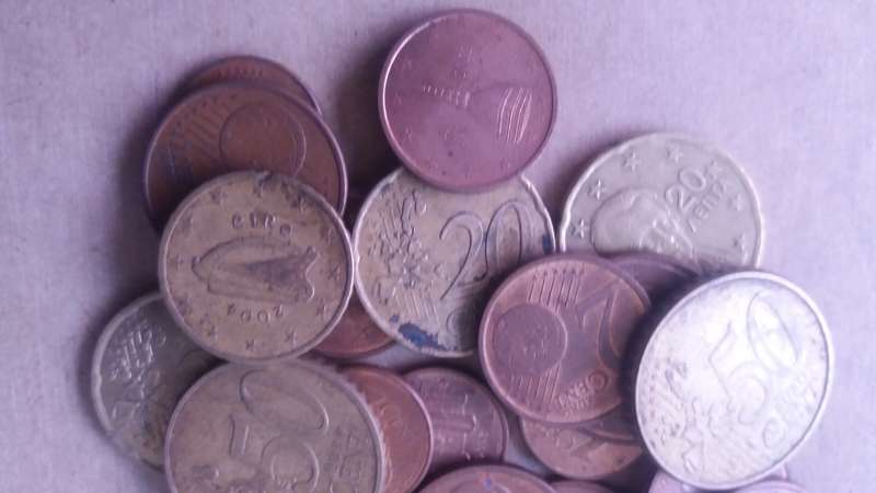 Euro Cent Lot * 2 Euro 25 cent  R48.50 *