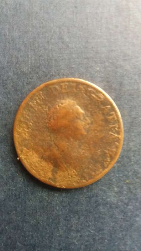 United Kingdom 1799 1/2 penny * Georgius III - 226 old coin ( Filler)*