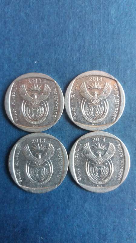 South Africa 2013/2014 R2 100 Years  Anniversary of the Union Building  & Kudu * 4 x coins*