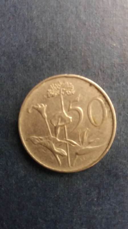 South Africa 1975 50 cent