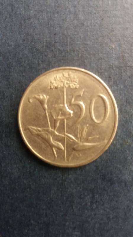 South Africa 1978 50 cent