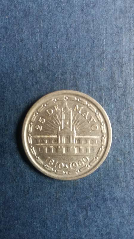 Argentina 1960 1 Pesos * 150th Anniversary of the May Revolution (25th May, 1810)*