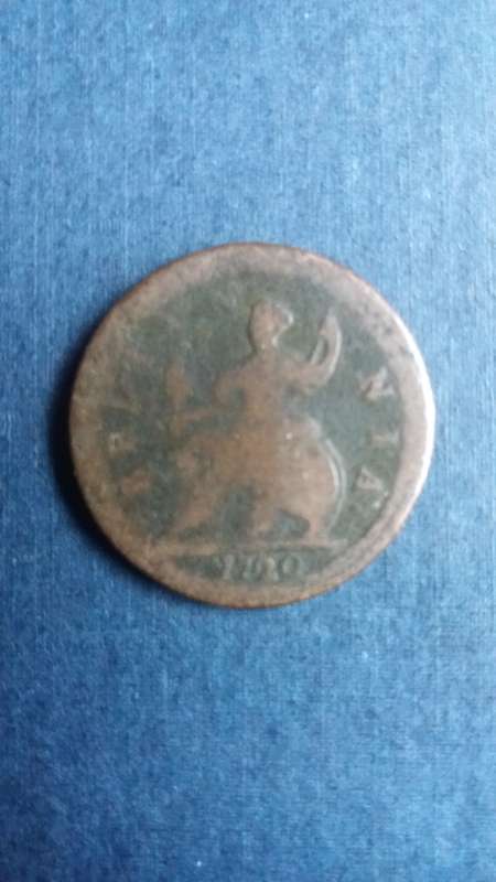 United Kingdom 1720 1 Farthing * George 1st* Use as a Filler - 305 years old