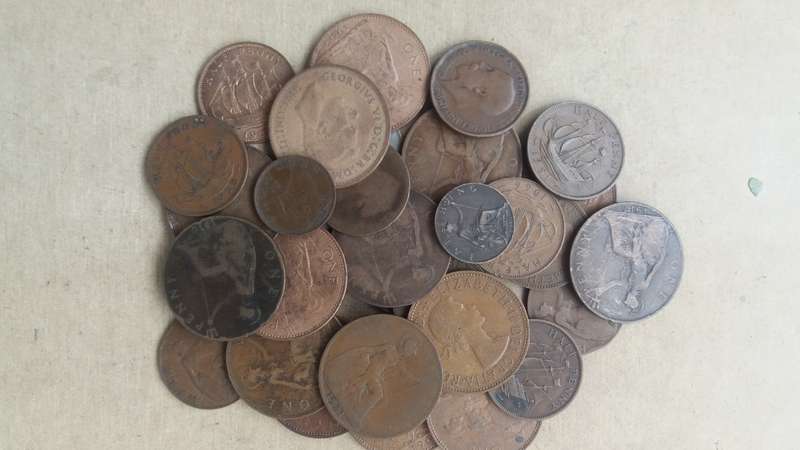 United Kingdom Old Pre- Decimal Penny mix - 31 coins