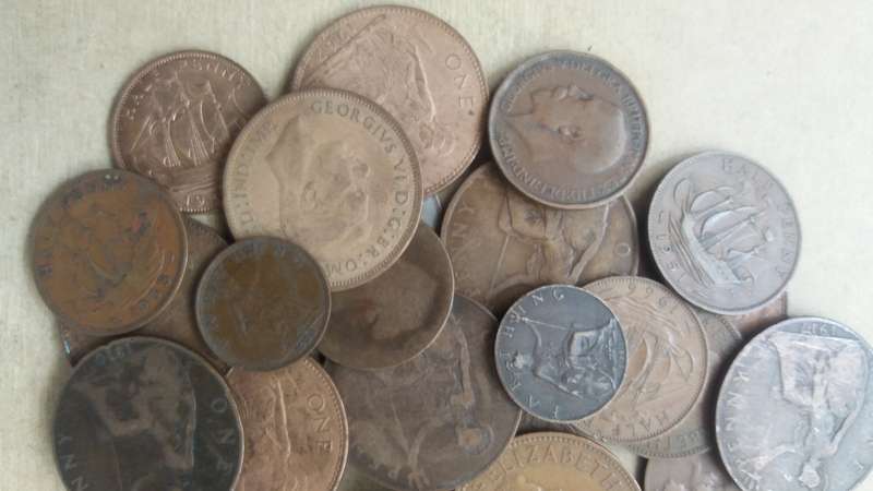 United Kingdom Old Pre- Decimal Penny mix - 31 coins