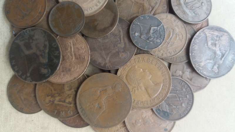 United Kingdom Old Pre- Decimal Penny mix - 31 coins