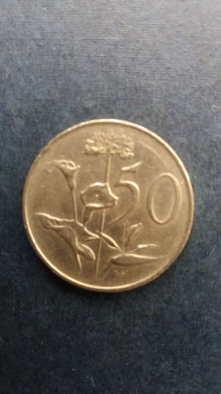 South Africa 1977 50 cent