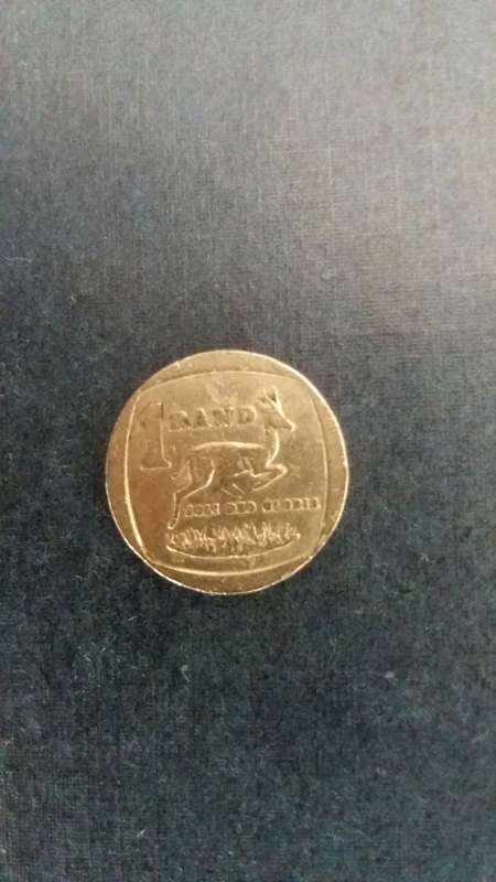 South Africa 2001 R1 *Mintage 1 196322 - Difficult to find*