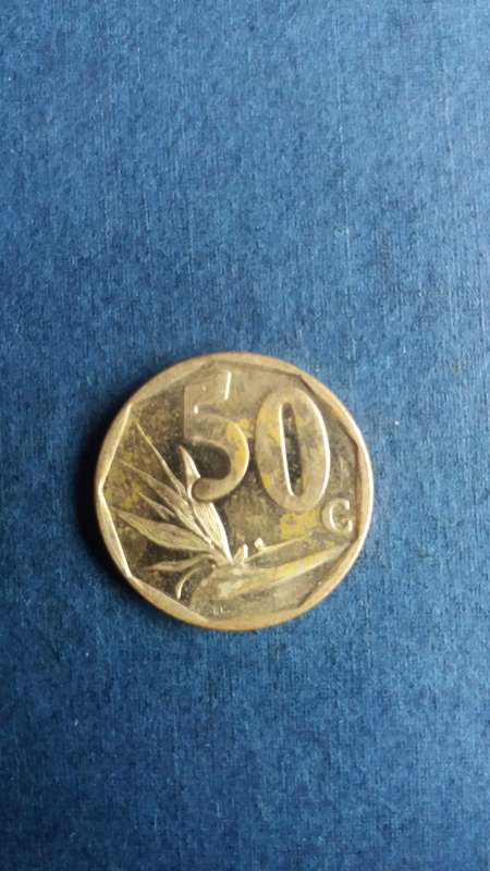 South Africa 2019 50 cent *Condition AU/UNC*