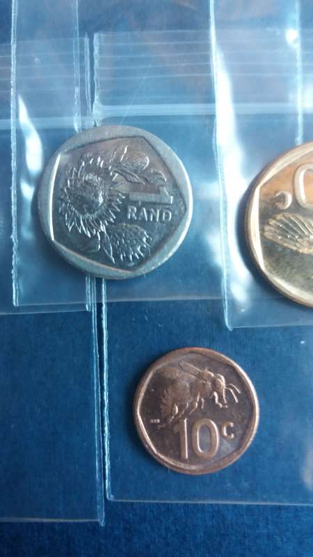 South Africa 2024 R2 , R1 , 50c , 20c & 10c *Condition AU/UNC* 4th Decimal Series
