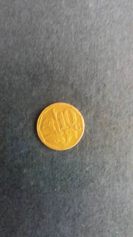 South Africa 1999 10 cent