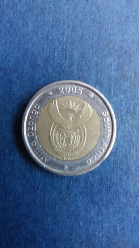 South Africa 2005 R5 * AU Condition*