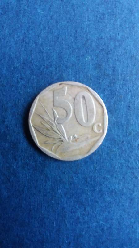 South Africa 2005  50 cents