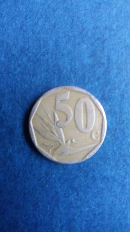South Africa 2007  50 cents