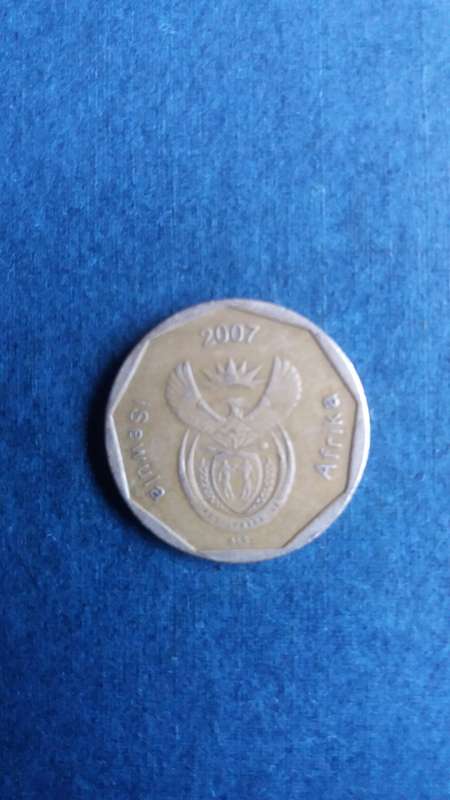 South Africa 2007  50 cents