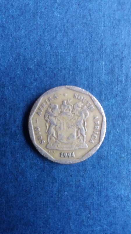 South Africa 1994  50 cents