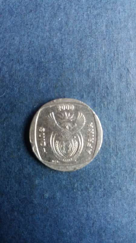 South Africa 2000 R1  *New coat of arms* Difficult to find