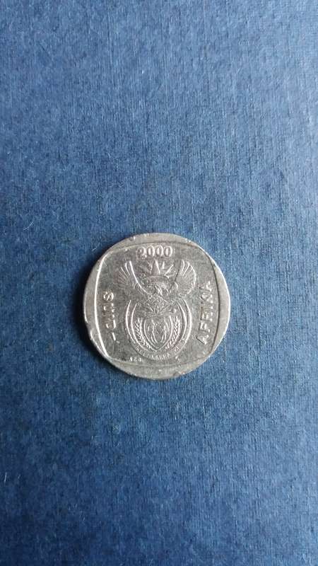 South Africa 2000 R1  *New coat of arms* Difficult to find