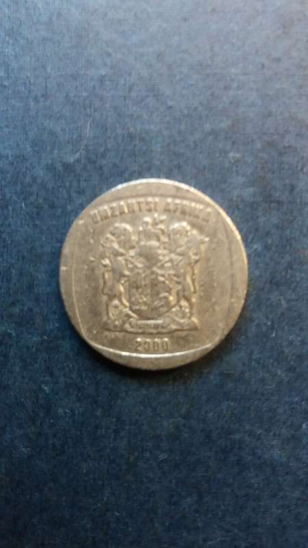 South Africa 2000 R2 * Old coat of arms*