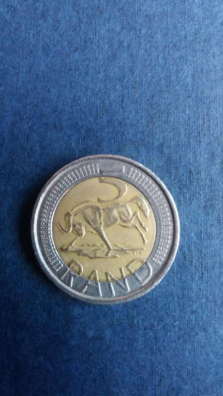 South Africa 2007 R5 - Wildebeest * AU Condition*