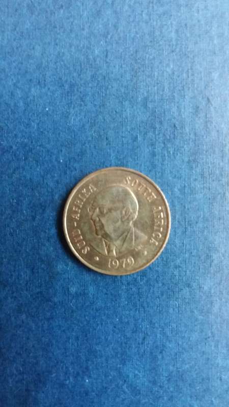 South Africa 1979 1 cent *NJ Diederichs*