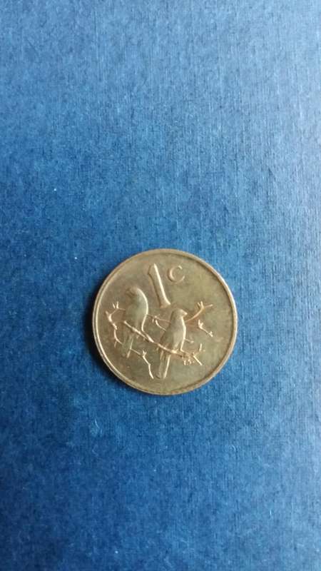 South Africa 1979 1 cent *NJ Diederichs*