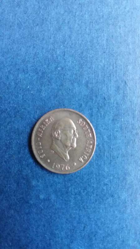 South Africa 1976 1 cent *JJ Fouche*