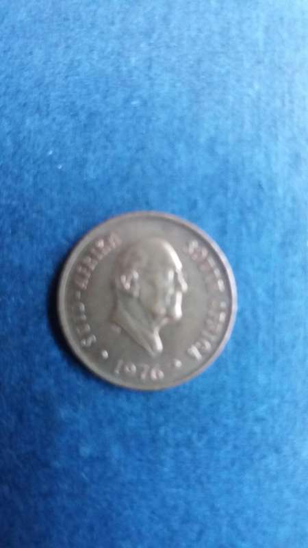 South Africa 1976 1 cent *JJ Fouche*
