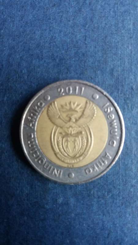 South Africa 2011 R5 - 90th anniversary of SARB