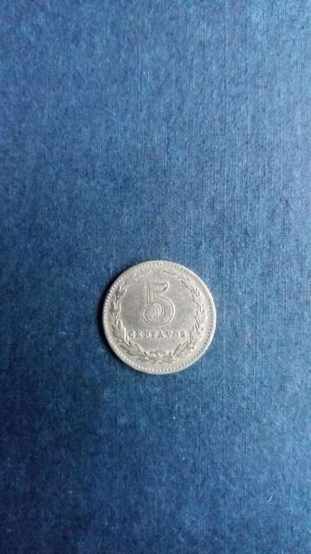 Argentina 1928 5 Centavos